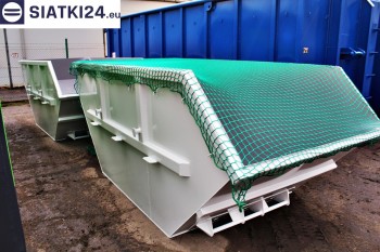 Siatki Pruszków - Siatka przykrywająca na kontener - zabezpieczenie przewożonych ładunków dla terenów Pruszkowa