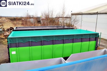 Siatki Pruszków - Siatka przykrywająca na kontener - zabezpieczenie przewożonych ładunków dla terenów Pruszkowa